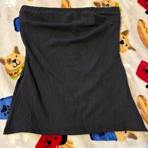 Fashion Nova Black High Waisted Skirt